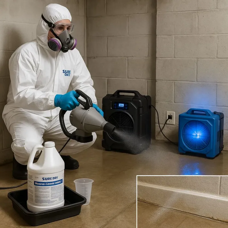 Sanitization and Odor Removal process in Florence, WI