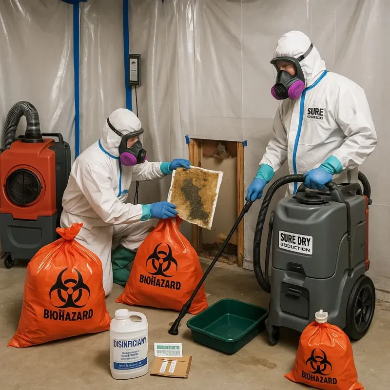 Contaminated Water Handling Protocols process in Florence, WI